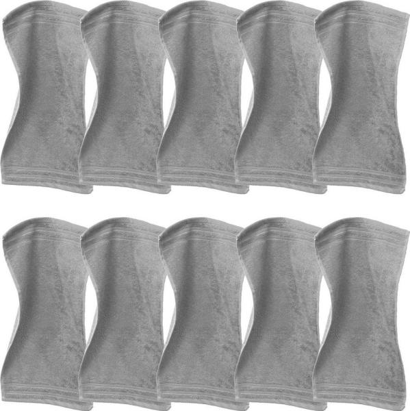 Erwin Müller Gästehandtuch Gästetuch "Heidelberg" 10er-Pack, Frottier, Walk-Frottier Uni