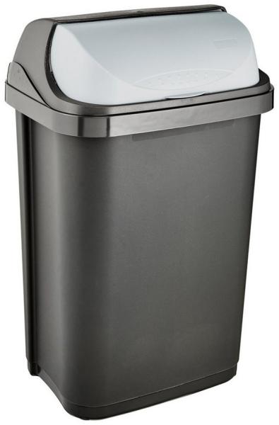 keeeper Mülleimer, Abfalleimer mit Scharnierdeckel 25 L