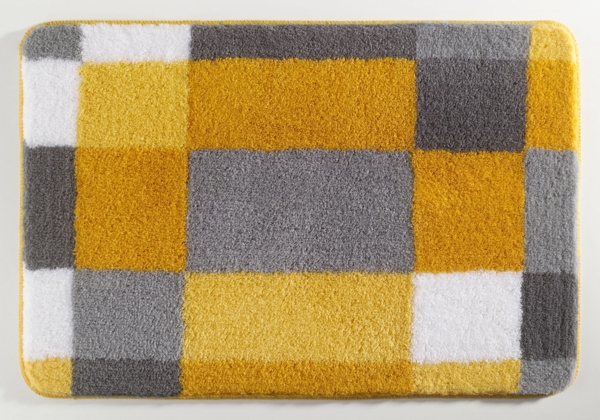 Badematte EDGE goldgelb (BL 60x90 cm)