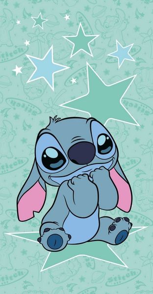 Disney Lilo & Stitch Badetuch Strandtuch Duschtuch 70x140cm Baumwolle