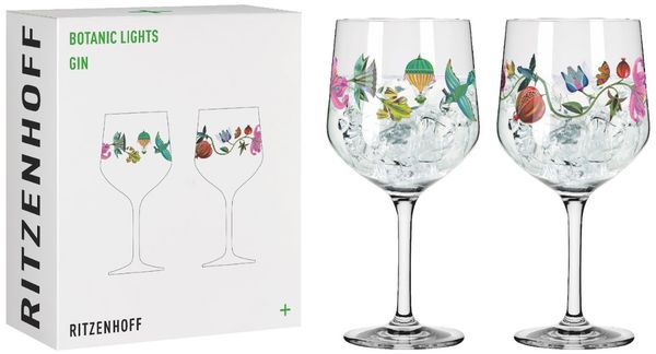 Ritzenhoff 3881002 BOTANIC LIGHTS Ginglas-Set 2er #9, #10 Olaf Hajek 2024