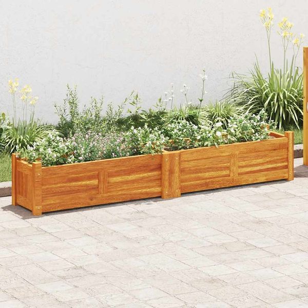 vidaXL Garten-Hochbeet Akazienholz 150x30x25 cm 42567