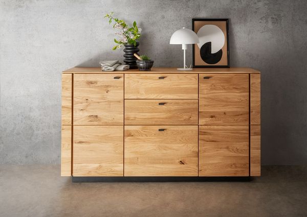 Sideboard 157x86cm "Savona" Wildeiche geölt