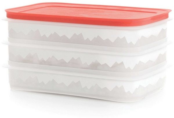 TUPPERWARE Vorratsdose Tupperware Freeze´N Fresh, Platzsparend einfrieren