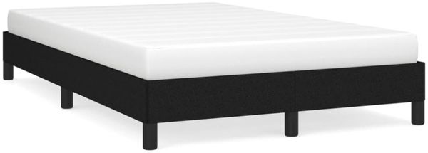vidaXL Polsterbett, Stoff, 25,0 cm, Schwarz, 120x190 cm Bild 2