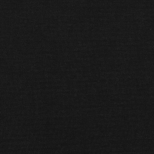 vidaXL Polsterbett, Stoff, 25,0 cm, Schwarz, 120x190 cm Bild 8