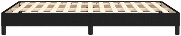 vidaXL Polsterbett, Stoff, 25,0 cm, Schwarz, 120x190 cm Bild 9
