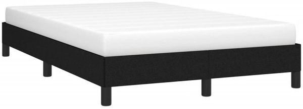 vidaXL Polsterbett, Stoff, 25,0 cm, Schwarz, 120x190 cm Bild 4