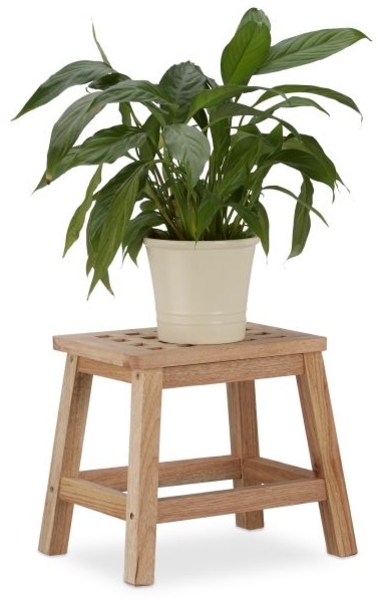 Tritthocker Walnuss 10020654