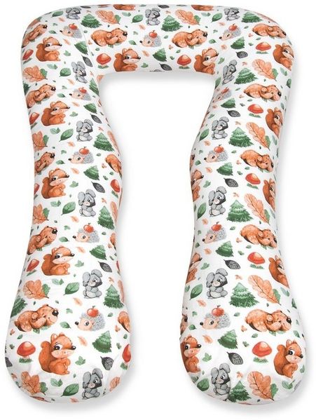 Amilian Stillkissen 330 cm - Seitenschläferkissen, Schwangerschaftskissen, Lagerungskissen, Stillkissen XXL - Stillkissen Seitenschläferkissen - Amilian Stillkissen, mit abnehmbaren Bezug, Stillkissen mit Füllung