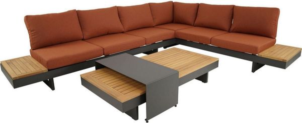 Lesli Living Gartenlounge-Set Lesli Living Lounge-Set Barbados Terra Bild 4