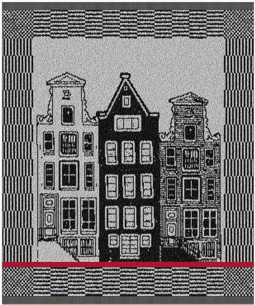 DDDDD Geschirrtuch Canal, (Set, 6-tlg), Küchenhandtuch aus weicher Frottee, 50x55 cm