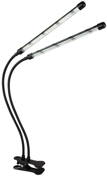 LED Klemmleuchte, Tischlampe, Pflanzenwachstumslampe, H 47 cm