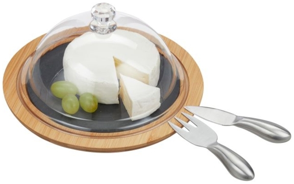 Käseglocke mit Besteck 10027484