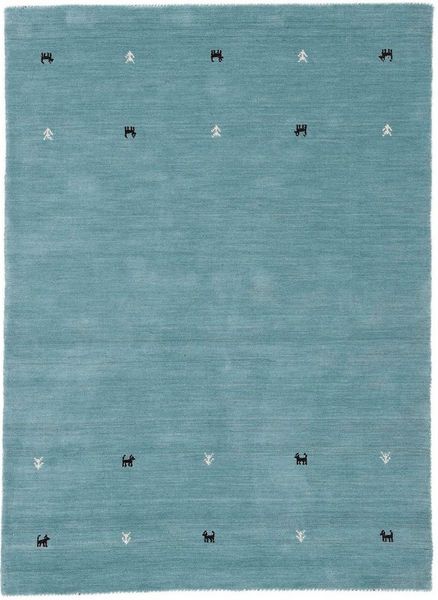 carpetfine Wollteppich Gabbeh Uni, auch als Läufer und Rund erhältlich, rechteckig, Höhe: 15 mm, reine Wolle, handgewebt, Gabbeh Loom Tiermotiv, große Farbauswahl