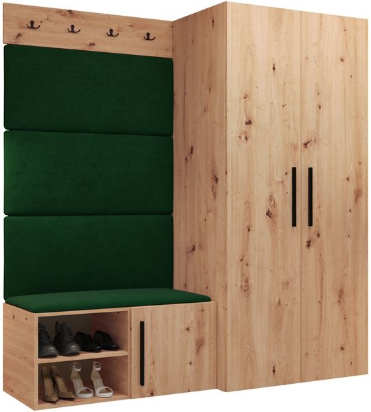 Garderoben-Set Mapreni I (Farbe: Artisan Eiche, Manila 35)