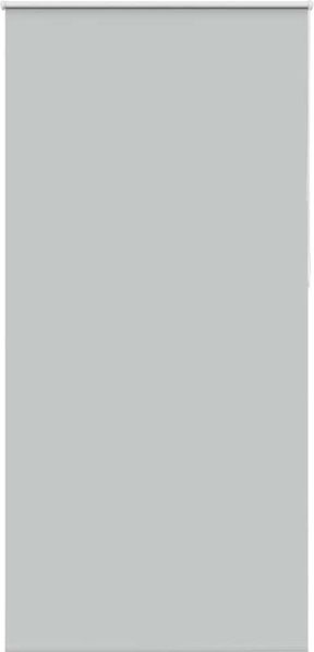 vidaXL Verdunkelungsrollo Hellgrau 100x230 cm Stoffbreite 95,7cm 4011466