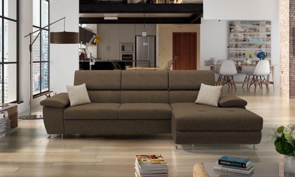 Ecksofa Cotere Mini (Matana 19 + Matana 19 + Matana 17, Seite: Rechts)