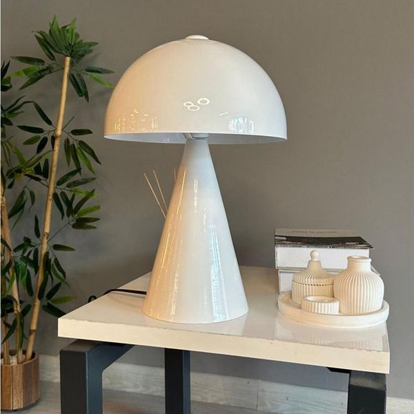 Bamyum Tischleuchte Bamyum Tischlampe I Kugel I Metall Nordic Schreibtischlampe, ohne Leuchtmittel