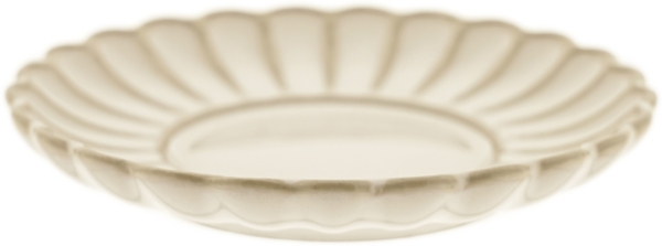 Bloomy Teeglas Unterteller, 6-teilig aus hochwertigem Porzellan - 13 x 2 cm