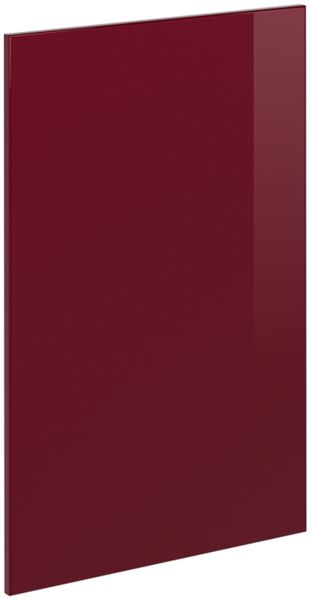 Küchenfront R-Line Rot Hochglanz 39.6 x 71.3 cm Möbelfront für den Eckunterschrank Vicco