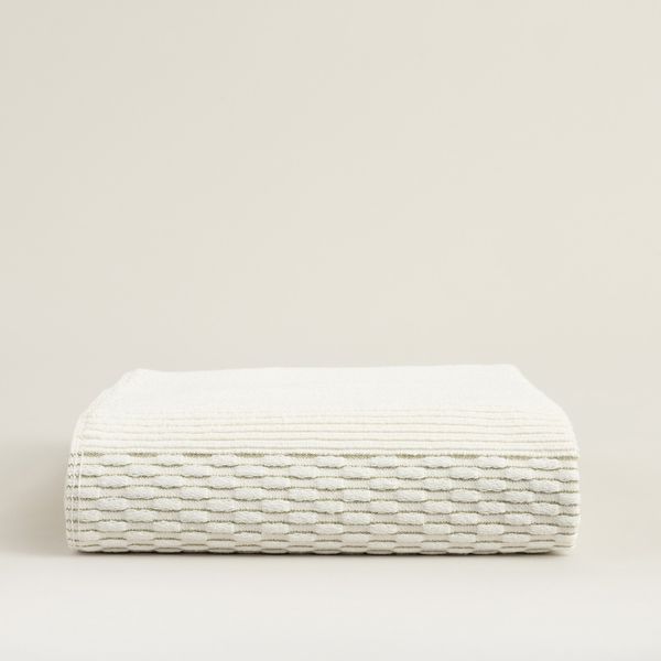 Dekoria Handtuch Ripple 50x90 cm ivory