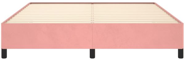 Bettgestell 80x200 cm Samt Rosa 180x200 cm Bild 5