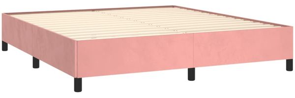 Bettgestell 80x200 cm Samt Rosa 180x200 cm Bild 4
