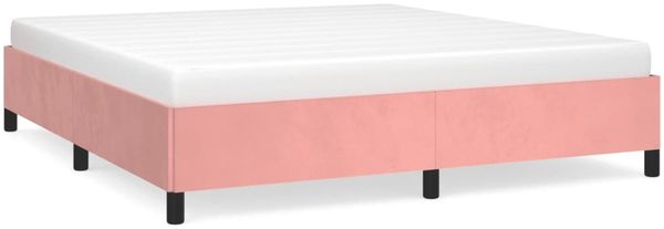 Bettgestell 80x200 cm Samt Rosa 180x200 cm Bild 2