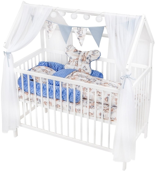 Hausbett 60x120 cm Set Matratze Bettset Traveling Dragon