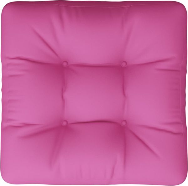 vidaXL Palettenkissen Rosa 60x60x12 cm Stoff 360467 Bild 6