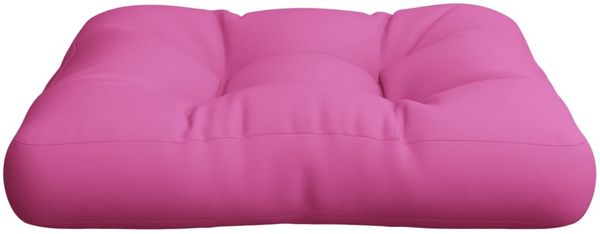 vidaXL Palettenkissen Rosa 60x60x12 cm Stoff 360467 Bild 4