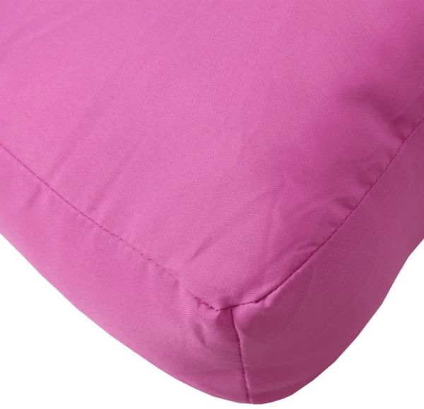 vidaXL Palettenkissen Rosa 60x60x12 cm Stoff 360467 Bild 7