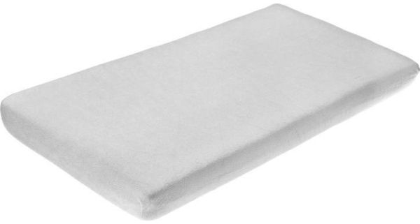 Sensillo Spannlaken/Schutzlaken wasserundurchlässig Frottee grau 120x60