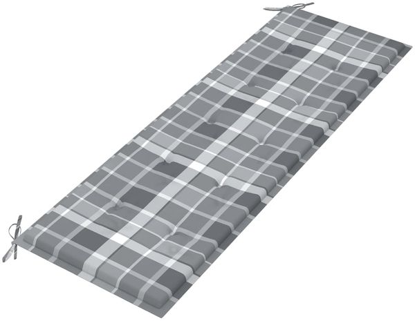 vidaXL 3-Sitzer-Gartenbank mit Auflage 150 cm Massivholz Eukalyptus 3061010 Bild 8