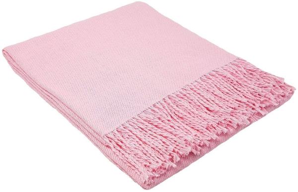 Wohndecke Baumwolldecke Tagesdecke 100% Baumwolle 140x170cm Plaid "Rio" Farben, STTS