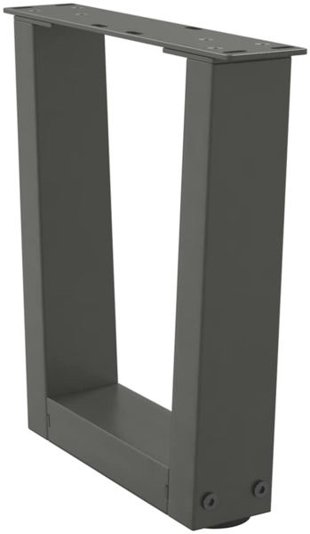 vidaXL Couchtischbeine V-Form 2 Stück Anthrazit 40x(30-31,3) cm Stahl 4012606 Bild 3