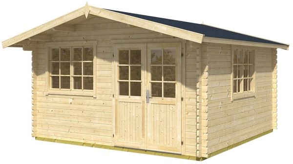 Lasita Maja Holz Gartenhaus Norderney 3 | 390x445