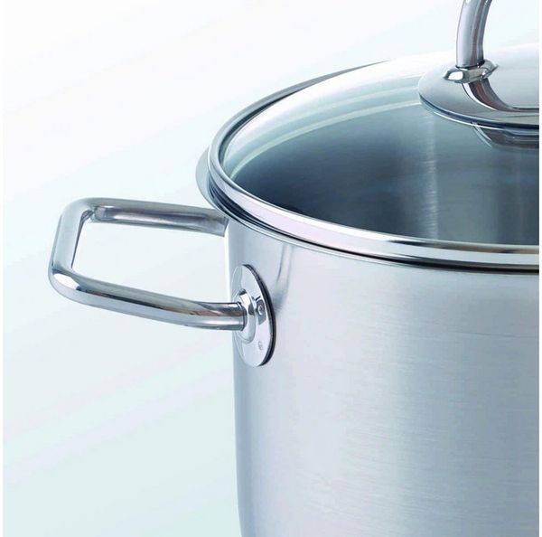 Fissler viseo® Topf-Set 5-tlg. Induktion mit Glasdeckel Edelstahl Bild 3
