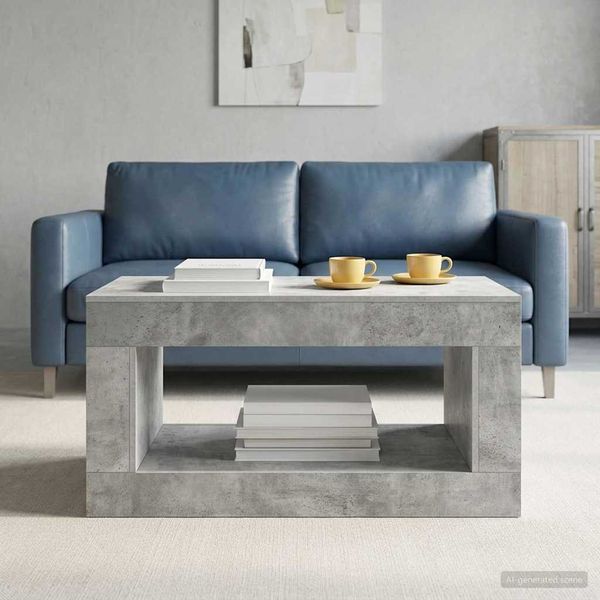 vidaXL Betongrau 899906
