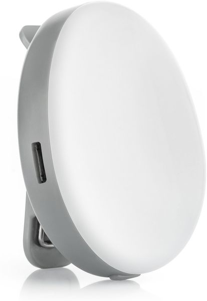 Reer 52361 ClipLight LED-Still-Licht mit Clip, 2 Helligkeitsstufen, 15 Minuten Timer, Kunststoff , Grau