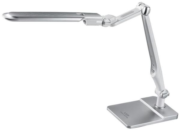 Schreibtischlampe Standart silber