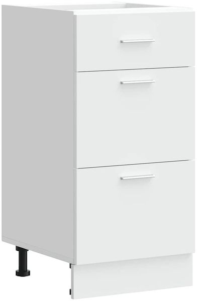 vidaXL Unterschrank Lyon Weiß 40x46x81,5 cm Holzwerkstoff 854211 Bild 2