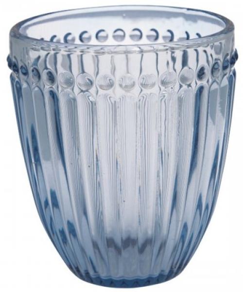 Greengate Wasserglas Alice Blue Glas