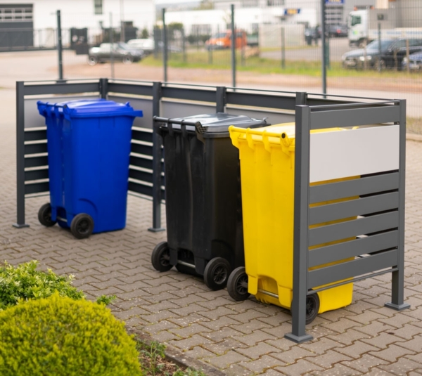 Westmann Metall Mülltonnenverkleidung Planum |