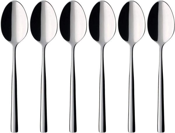 Villeroy & Boch Besteck-Set Piemont Kaffeelöffel 6tlg (6-tlg), 6 Personen, 18/10 Edelstahl