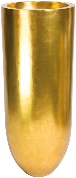 Pandora elegante Bodenvase Ø 50 cm, Höhe 125 cm gold leaf