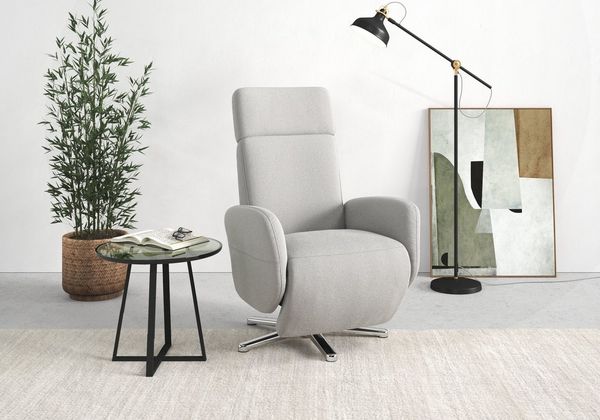 sit&more TV-Sessel Grenoble, inkl. Kopfteilverstellung, wahlweise mit 2 Motoren, Akku & Aufstehhilfe