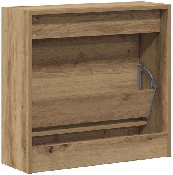 vidaXL Schuhschrank Artisan-Eiche 60 x 21 x 57 cm Holzwerkstoff 869100 Bild 6