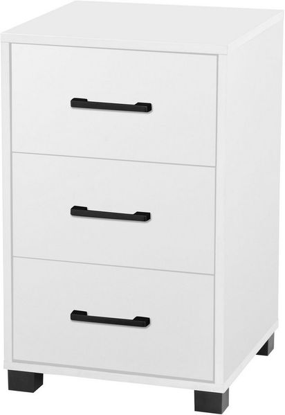 OTTO home Container Moid, Bürocontainer, Schreibtischcontainer, 3 Schubladen, Metallgriffe, 40x64 cm